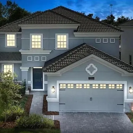 Villa At Champions Gate Resort In Orlando Near Theme Parks With Private Pool, Spa & Movie Theater Davenport Exterior photo