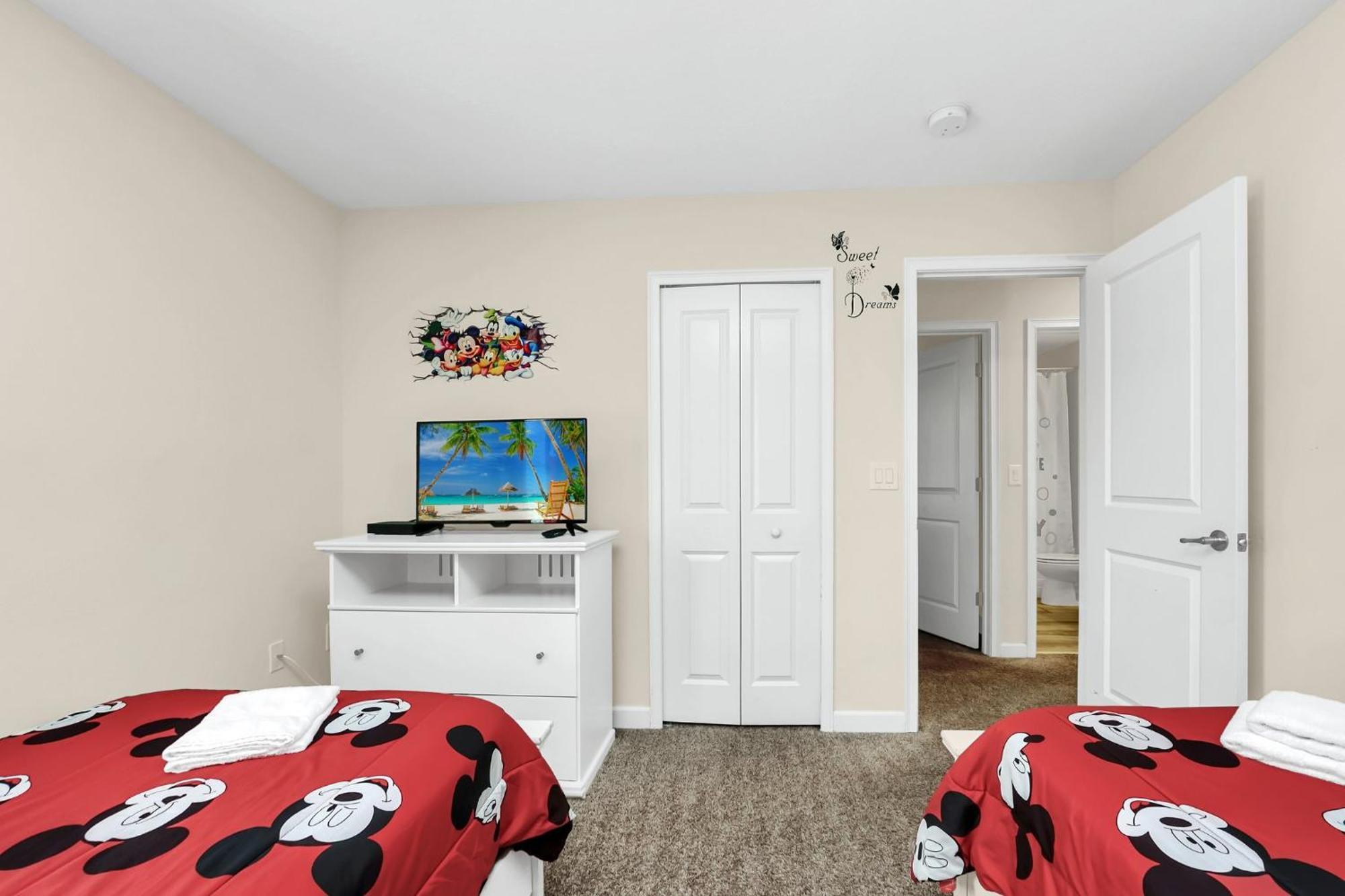 At Champions Gate In Orlando Near Theme Parks With Private Pool, & Movie Theater Villa *