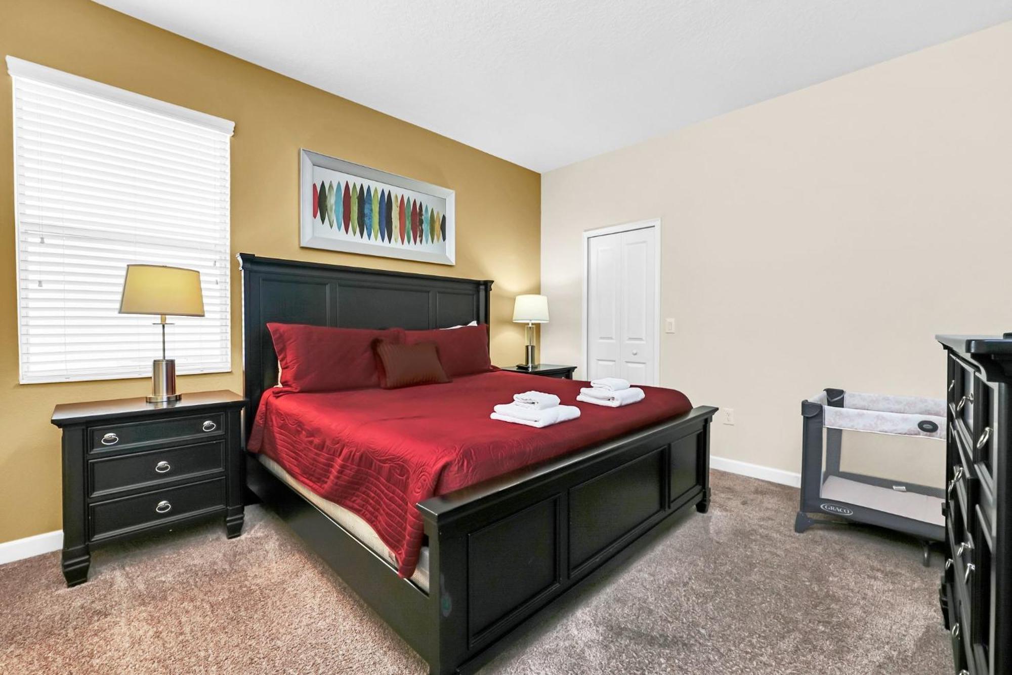 At Champions Gate In Orlando Near Theme Parks With Private Pool, & Movie Theater Villa